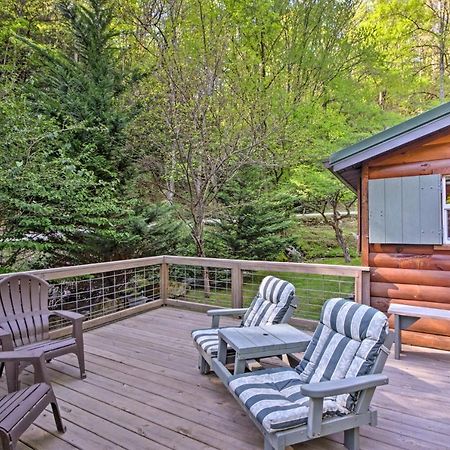 Bryson City Cabin With Fire Pit On Coopers Creek! מראה חיצוני תמונה