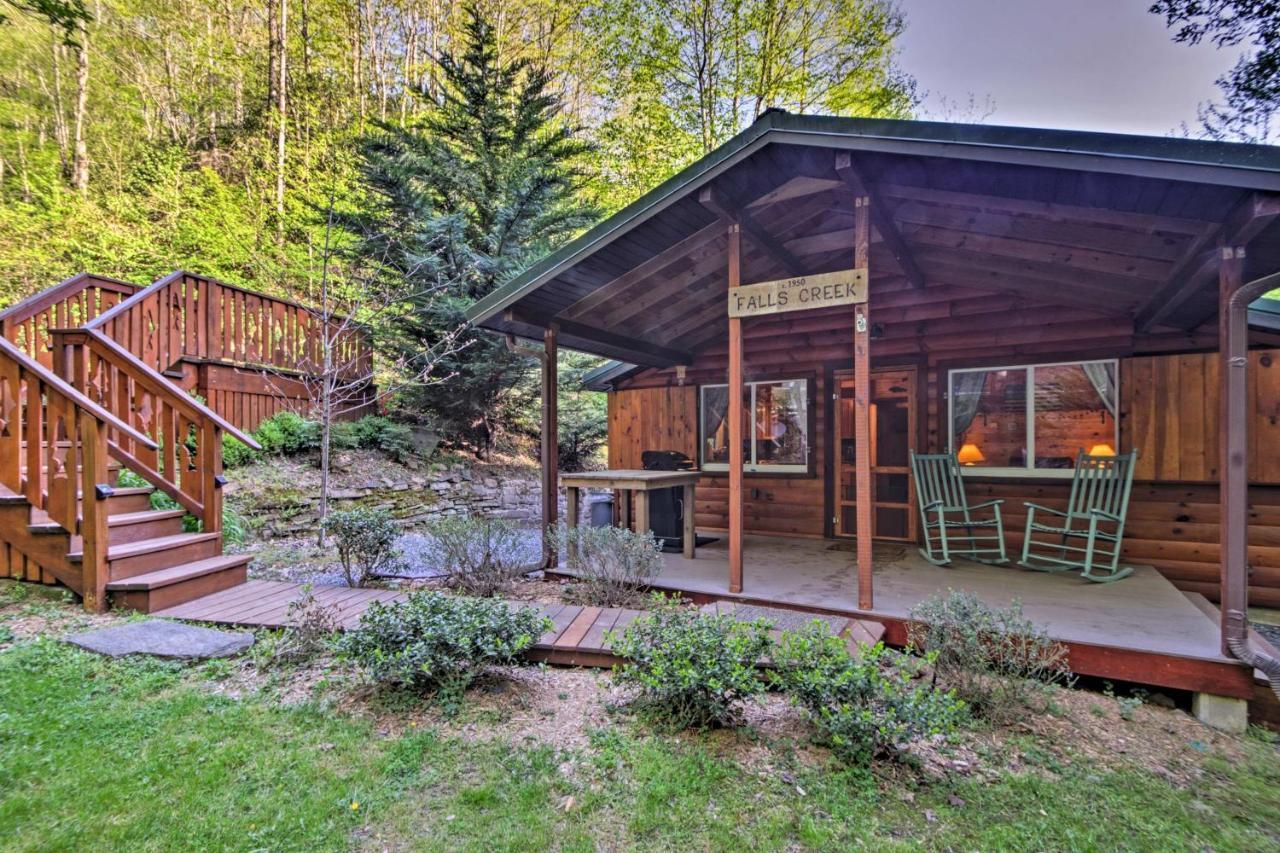 Bryson City Cabin With Fire Pit On Coopers Creek! מראה חיצוני תמונה