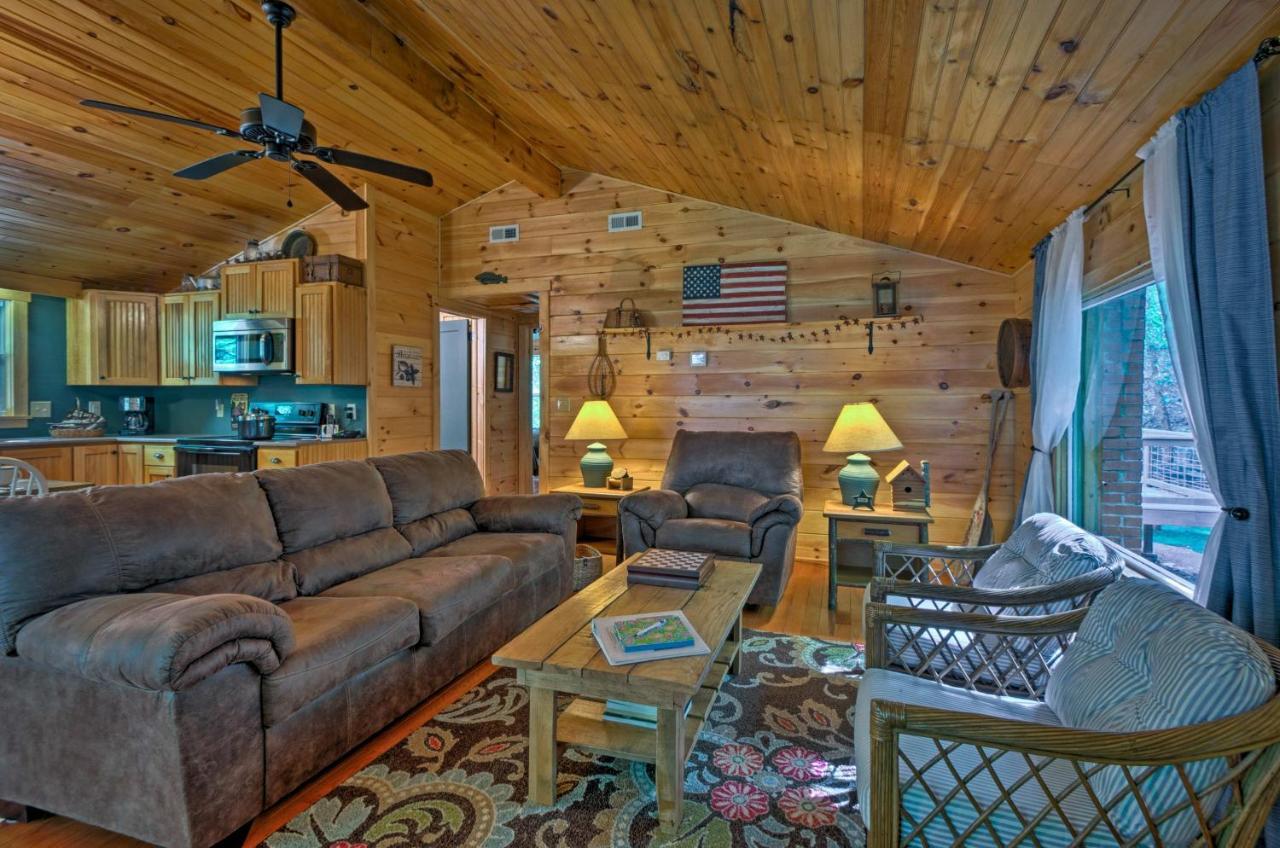 Bryson City Cabin With Fire Pit On Coopers Creek! מראה חיצוני תמונה