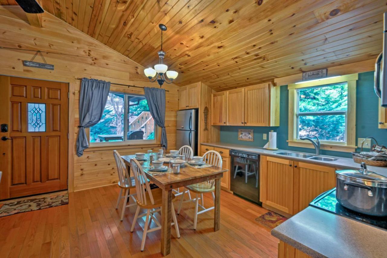 Bryson City Cabin With Fire Pit On Coopers Creek! מראה חיצוני תמונה