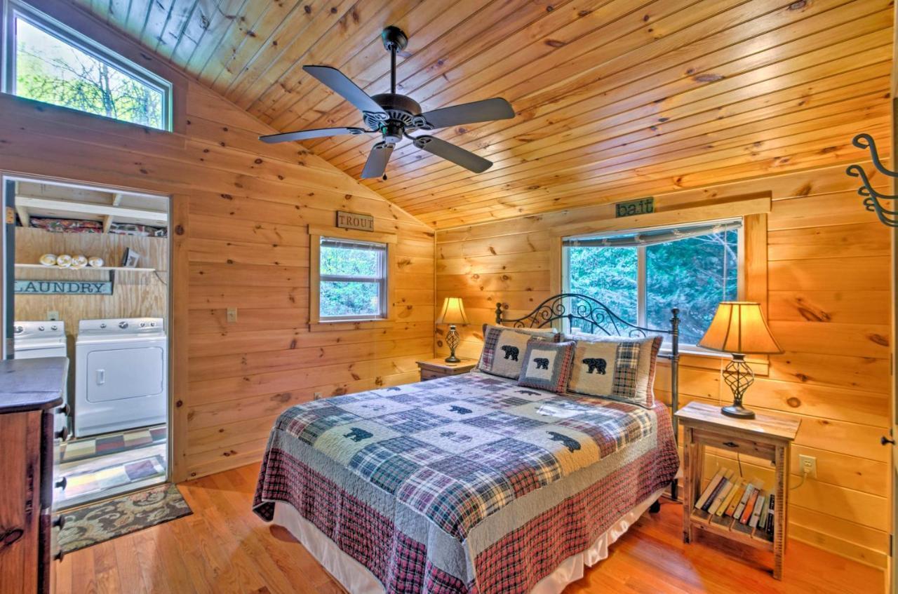 Bryson City Cabin With Fire Pit On Coopers Creek! מראה חיצוני תמונה