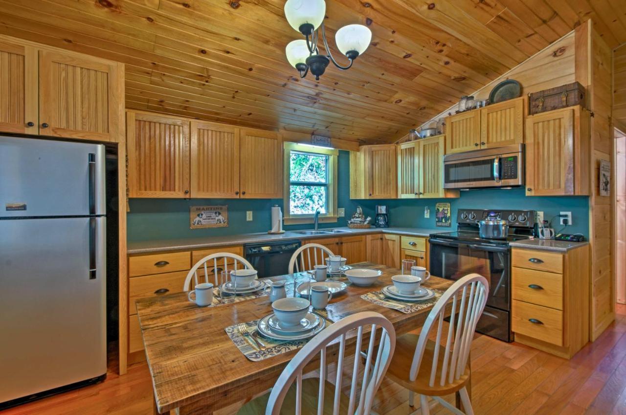Bryson City Cabin With Fire Pit On Coopers Creek! מראה חיצוני תמונה