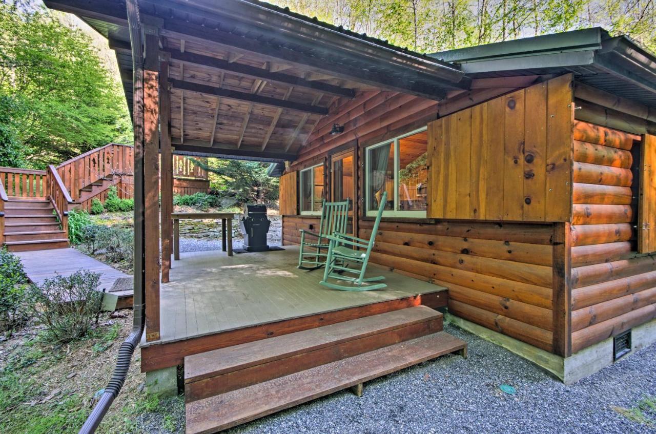 Bryson City Cabin With Fire Pit On Coopers Creek! מראה חיצוני תמונה